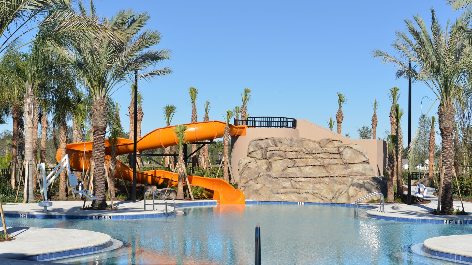 Your kids will love the water slide at Solterra Resort